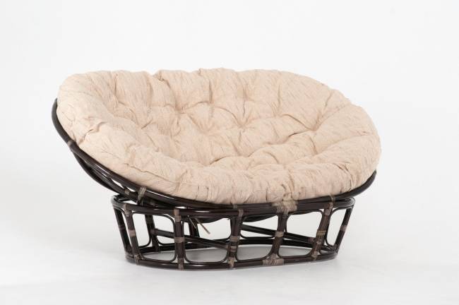 Кресло "MAMASAN" темный коньяк рогожка Кресло "MAMASAN" темный коньяк рогожка