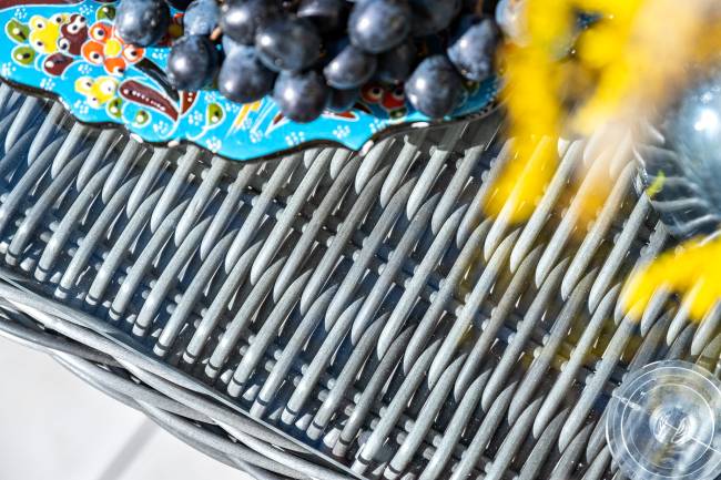 "Толедо" лаунж-зона из искусственного ротанга, цвет графит