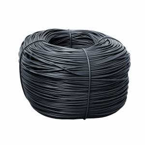 Круглый искусственный ротанг для плетения, "серый", 1200 м