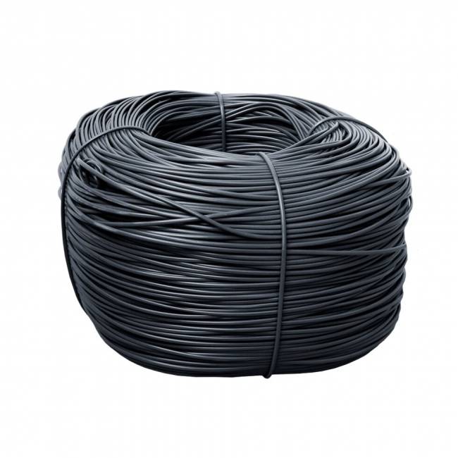 Круглый искусственный ротанг для плетения, "серый", 1200 м