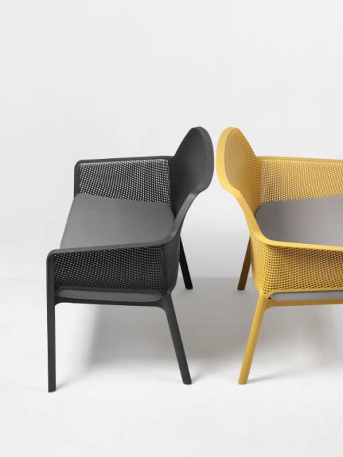 Подушка для дивана Net Bench серый Sunbrella 535х1055х70 мм