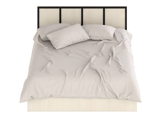 Кровать с ящиками Сакура 1400 цвет венге/дуб лоредо