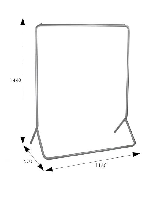 Вешалка напольная Пико 33 металлик Вешалка напольная Пико 33 металлик