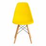 Стул Синди Имс/Cindy Eames (мод.001)/1 шт. в упаковке дерево бук/металл/сиденье пластик, 51х46х82.5см, желтый желтый/yellow дерево бук/металл/сиденье пластик