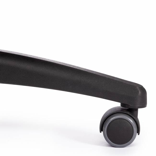 Кресло Практик/Practic (мп) флок/кож/зам , серый/металлик, 29/W-12/36 серый/металлик флок/кож/зам