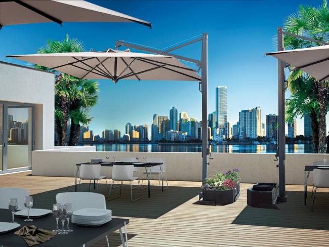 Зонт профессиональный Galileo Dark 3,5м*3,5м Зонт профессиональный Galileo Dark 3,5м*3,5м