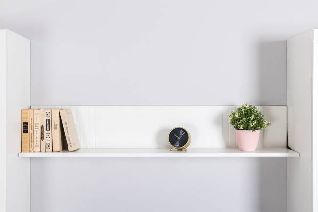 Две тумбы под ТВ с двумя полками Валенсия цвет белый шагрень Две тумбы под ТВ с двумя полками Валенсия цвет белый шагрень