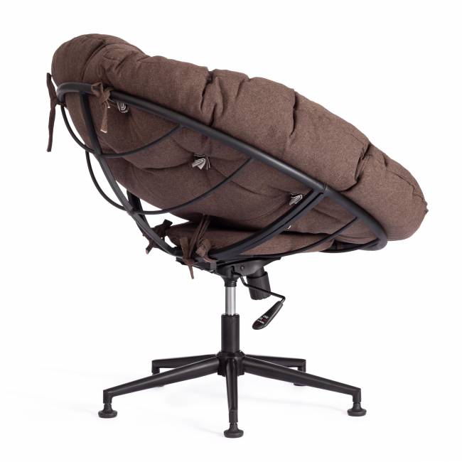 Кресло Клауд/Cloude рогожка/металл, 97х98х90-96см, коричневый, 3м7-147 коричневый рогожка/металл Кресло Клауд/Cloude рогожка/металл, 97х98х90-96см, коричневый, 3м7-147 коричневый рогожка/металл