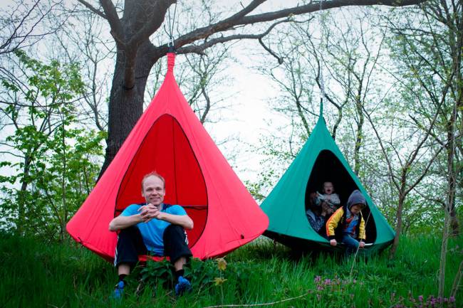 Гамак-кокон Jamber, зеленый Гамак-кокон Jamber, зеленый