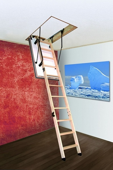 Чердачная складная лестница POLAR 120х70