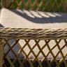 "Сицилия" обеденная группа плетеная, цвет соломенный