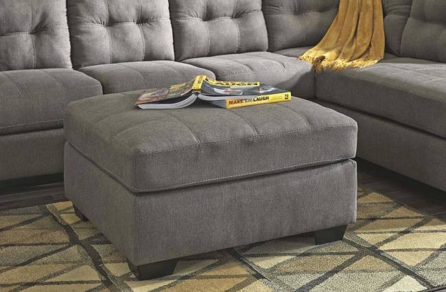 Оттоманка "Maier", шенилл, серый