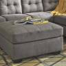 Оттоманка "Maier", шенилл, серый