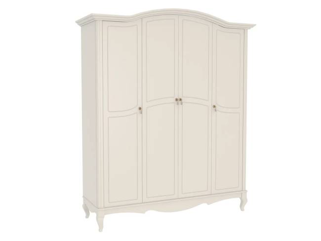 Шкаф Малонн Ави 4-х створчатый Белый