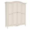 Шкаф Малонн Ави 4-х створчатый Белый