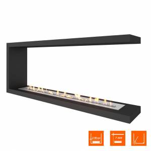 Биокамин торцевой SteelHeat Leader 1200 (Стандарт)