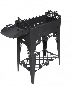 Мангал резной "Бабочка" Мангал резной "Бабочка"