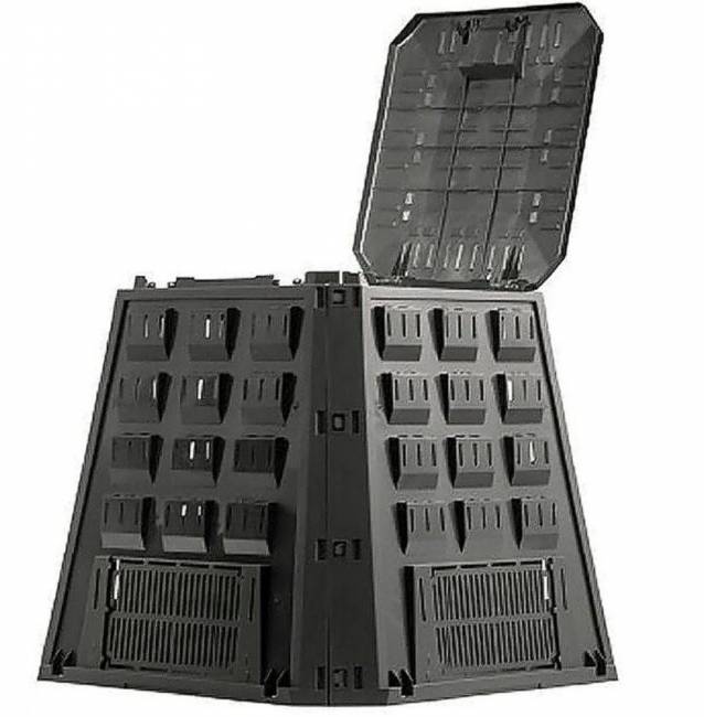 Компостер Evogreen Vario 450л (IKEV450C-S411) Компостер Evogreen Vario 450л (IKEV450C-S411)