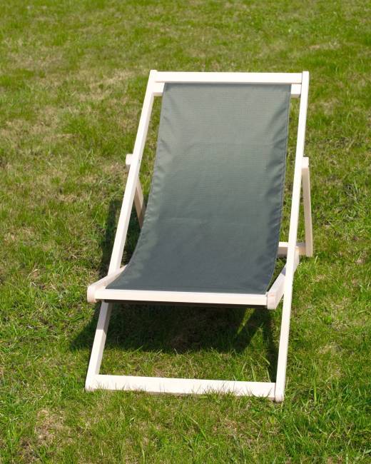 Шезлонг Чинзано грин, Зелёный/Натуральное дерево Шезлонг Чинзано грин, Зелёный/Натуральное дерево