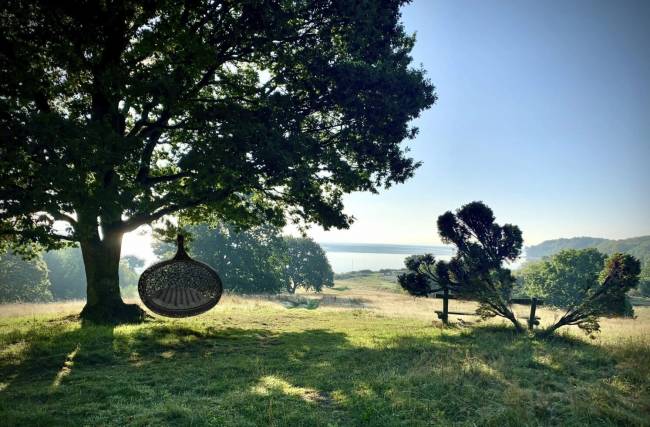 Подвесное кресло-кокон "Bios Hide", Черное