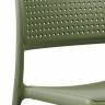 Стул пластиковый Bora Bistrot агава 490х540х830 мм