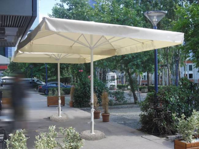 Зонт профессиональный 4х4 м Avocado бежевый 4000х4000 мм