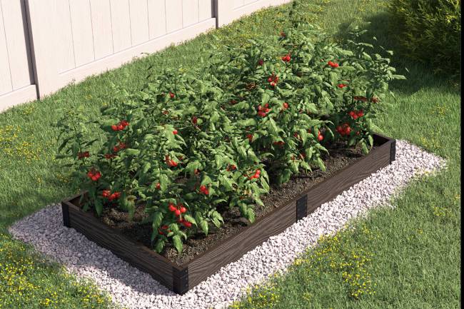 Комплект грядочных досок Holzhof 300x100x30 см, венге