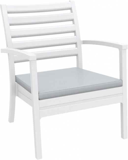 Подушка на сиденье для кресла Artemis XL светло-серый 630х550х150 мм Подушка на сиденье для кресла Artemis XL светло-серый 630х550х150 мм