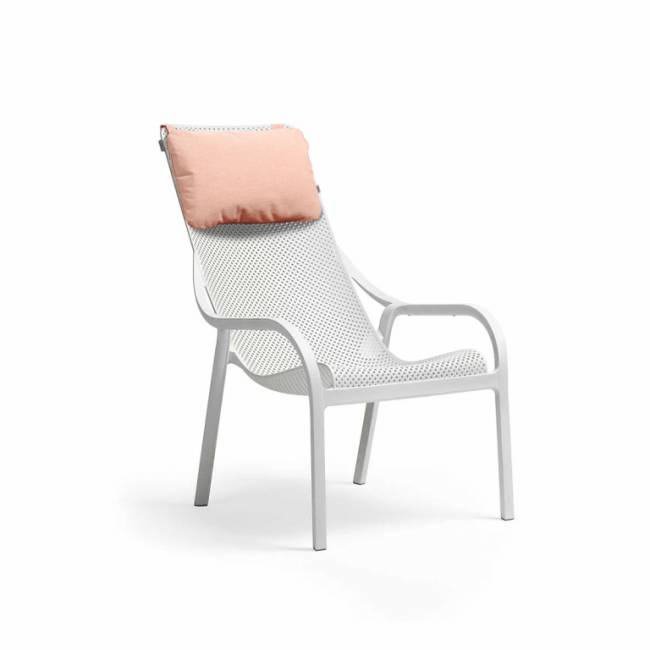 Подушка-подголовник для лаунж кресла Net Lounge розовый 465х290х70 мм