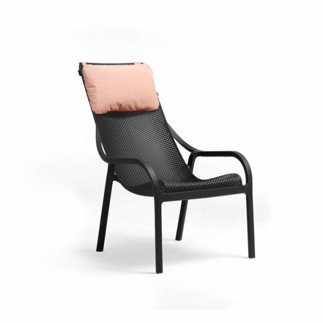 Подушка-подголовник для лаунж кресла Net Lounge розовый 465х290х70 мм