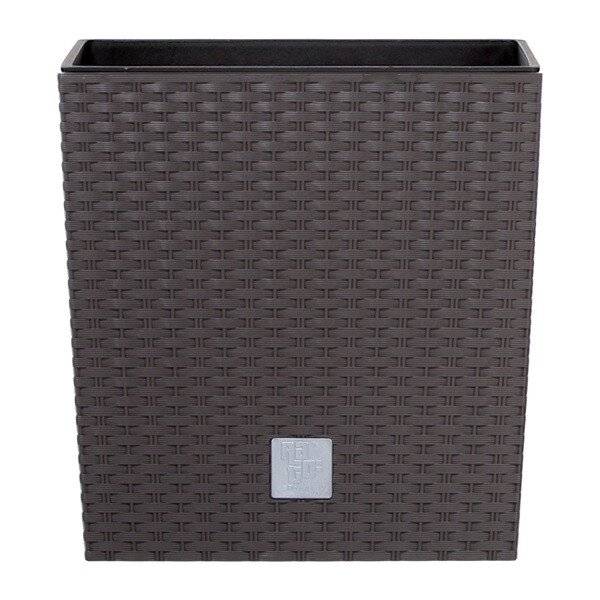 Кашпо для цветов RATO LOW  венге 2 предмета 37 и 64л