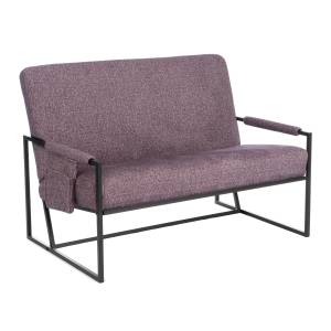 Диван Чарли Люкс/Charli Lux велюр/букле, vt шейп какао VT shape wood rose велюр/букле