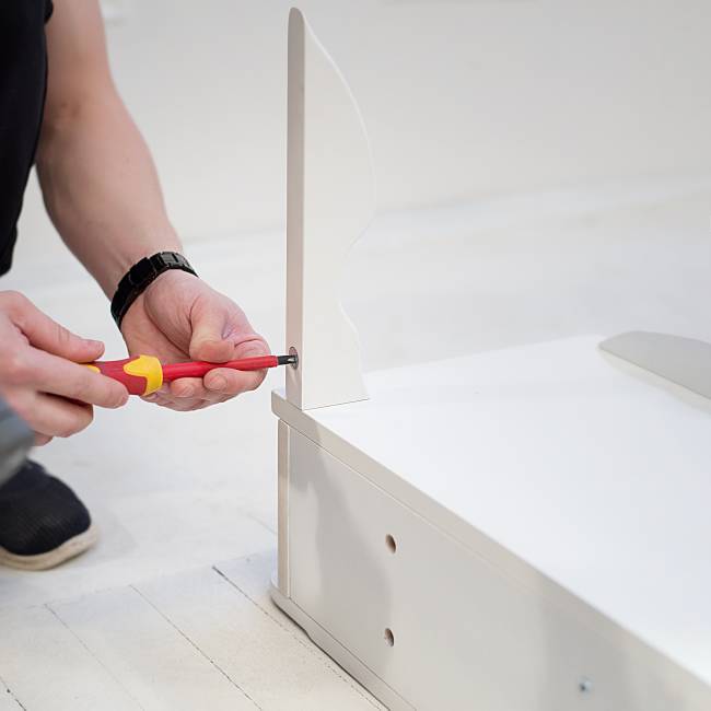 Консоль Берже 20 белый ясень