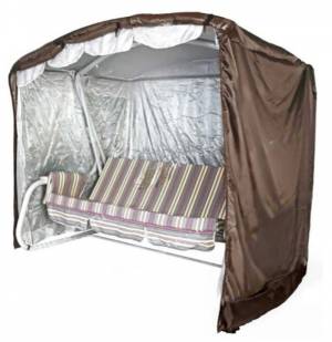 Чехол  для садовых качелей Монарх 245х145х185, шоколад