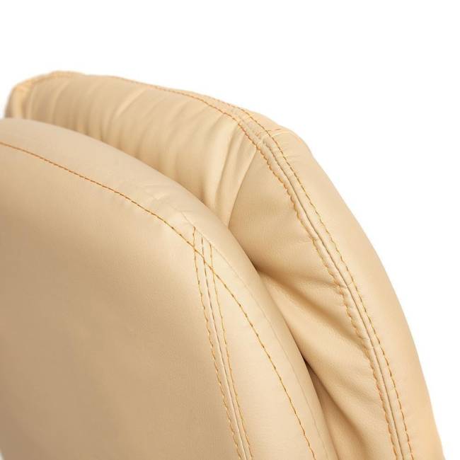 Кресло Софти Люкс/Softy Lux кож/зам, бежевый, 36-34 бежевый кож/зам