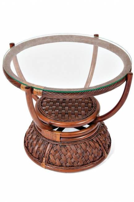 Столик кофейный Андреа/Andrea ротанг, Д60х50см, пекан античн. орех Pecan Washed (античн. орех) ротанг Столик кофейный Андреа/Andrea ротанг, Д60х50см, пекан античн. орех Pecan Washed (античн. орех) ротанг