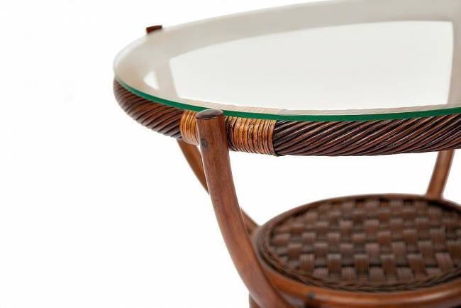 Столик кофейный Андреа/Andrea ротанг, Д60х50см, пекан античн. орех Pecan Washed (античн. орех) ротанг Столик кофейный Андреа/Andrea ротанг, Д60х50см, пекан античн. орех Pecan Washed (античн. орех) ротанг