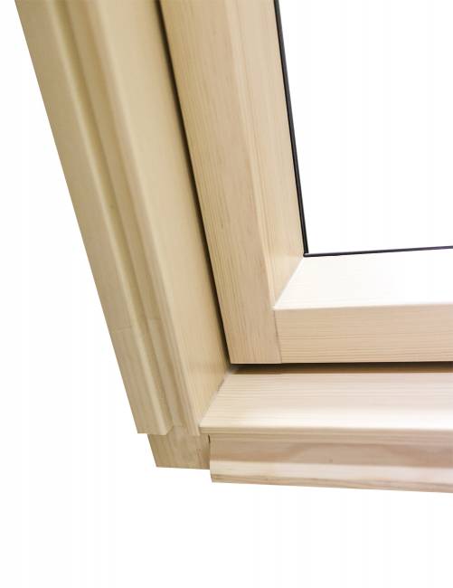 Мансардное окно FTP-V U3 со среднеповоротным способом открывания