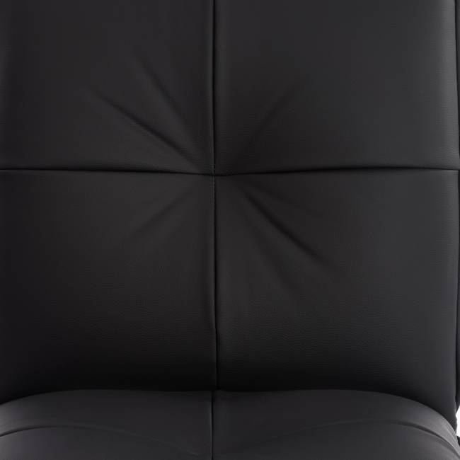 Кресло Азура/Azura кож/зам, черный, 36-6 черный кож/зам