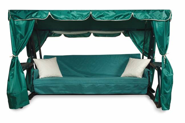 Садовые качели Нирвана 76 PREMIUM зеленый