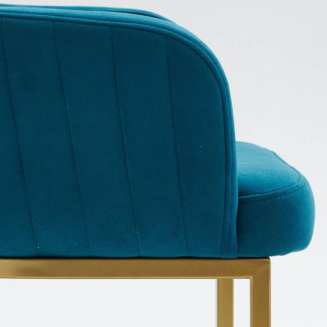 Стул Amely Denim / Gold 2 Стул Amely Denim / Gold 2