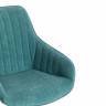 Кресло Дублин/Dublin велюр Clermon, бирюзовый, 140 бирюзовый велюр Clermon