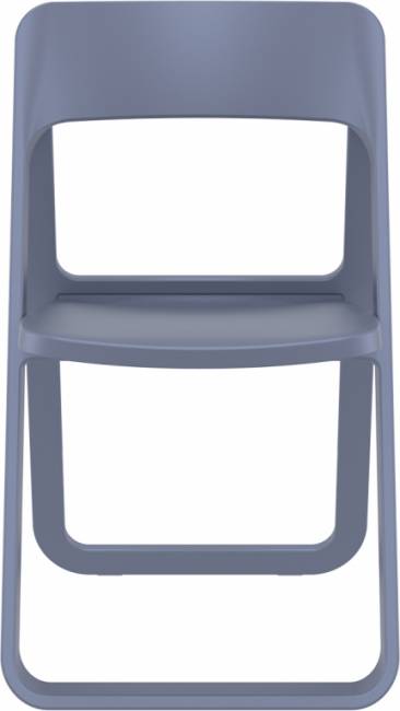 Стул пластиковый Dream темно-серый 480х520х820 мм Стул пластиковый Dream темно-серый 480х520х820 мм