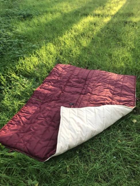 Двухсторонний Матрас-накидка Мелания, бордовый,180 х 150 Двухсторонний Матрас-накидка Мелания, бордовый,180 х 150