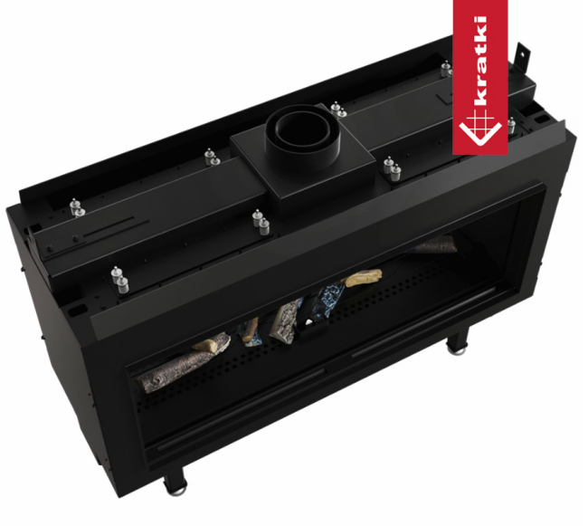 Газовая топка Kratki Pro LEO/100/TUNEL/G20 (магистральный газ)