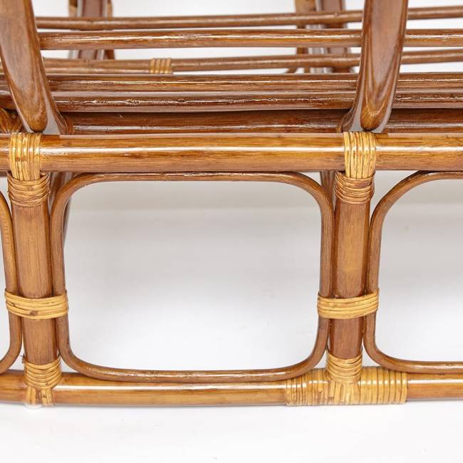 Диван Мамасан/Mamasan (23/02 W) /с подушкой/ подушка 182х119см, 169х102х80см, пекан орех, ткань, старт Pecan (орех)