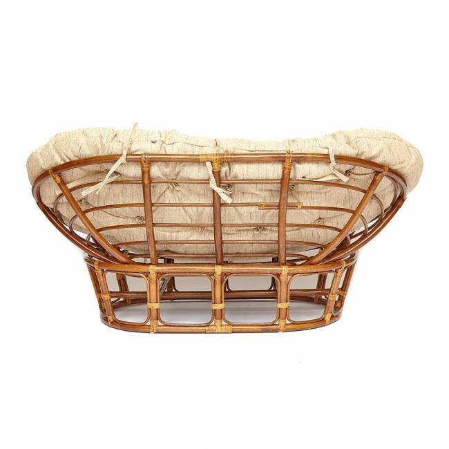 Диван Мамасан/Mamasan (23/02 W) /с подушкой/ подушка 182х119см, 169х102х80см, пекан орех, ткань, старт Pecan (орех)