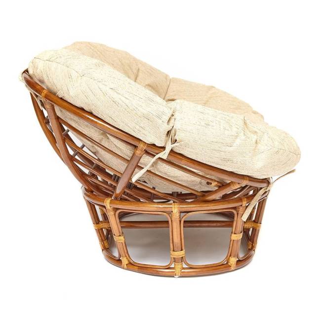 Диван Мамасан/Mamasan (23/02 W) /с подушкой/ подушка 182х119см, 169х102х80см, пекан орех, ткань, старт Pecan (орех)