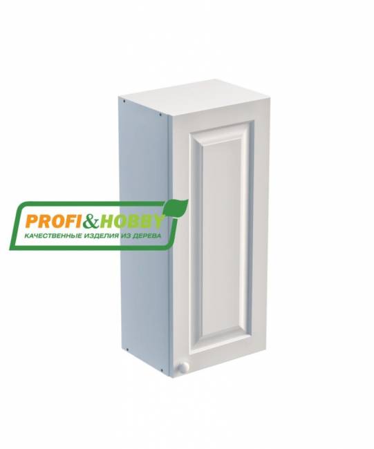Шкаф навесной 450 х 300 х 900 филенка, сосна, без покраски