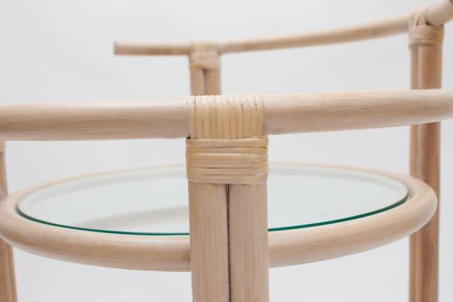 Барный столик Андреа/Andrea 55х55х75см, белый TCH White (белый)